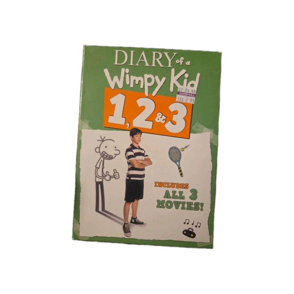 Diary of a Wimpy Kid 1/2/3 (DVD) - Image 1 of 3