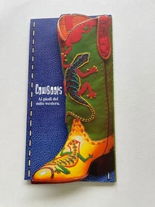 SCHEDE TELEFONICHE TELECOM COWBOOTS AI PIEDI DEL MITO WESTERN FOLDER COMPLETO NU - Foto 1 di 3