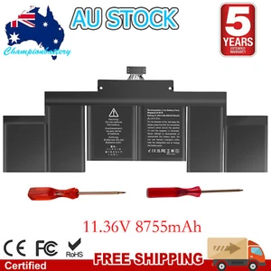 A1494 A1618 Battery for Apple MacBook Pro 15” Retina A1398 Mid 2015 2014 2013 - Picture 1 of 12