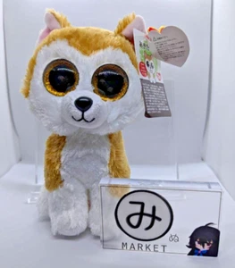 Muñeca de peluche Ty Beanie Boo LOY the Akita Dog 6 pulgadas exclusiva de Japón - Imagen 1 de 3