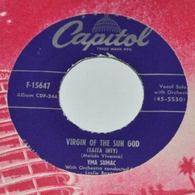 YMA SUMAC: Virgin of the sun God 7 inch Record - Image 1 of 2