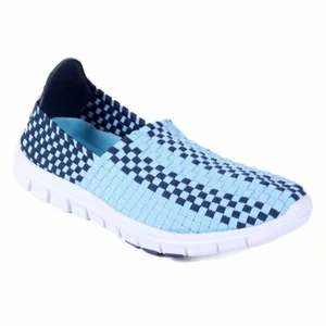 North Carolina Tar Heels Woven Colors Comfy Slip On Shoes - Picture 1 of 8