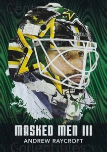 2010-11 Between The Pipes Masked Men III Emerald #2 Andrew Raycroft - Picture 1 of 1