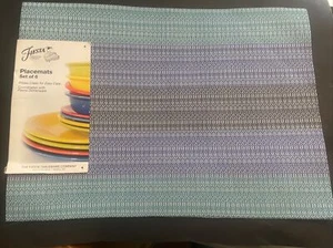 Fiesta Set of 6 Indoor/Outdoor 13" x 18" Placemats, NEW - Picture 1 of 4