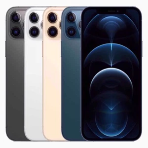 Apple iPhone 12 Pro Max 128GB 256GB 512GB Unlocked Smartphone - All Colors - Picture 1 of 9