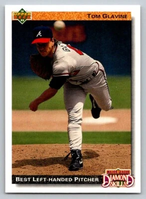 1992 Upper Deck - Tom Glavine #713 - Image 1 of 2