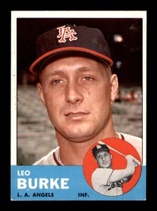 1963 Topps - #249 Leo Burke - Series 3