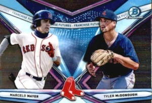 Bowman Franchise Futures 2021 FF4 Marcelo Mayer & Tyler McDONOUGH RED SOX - Imagen 1 de 2