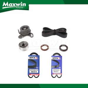 Timing Belt Kit Serpentine Belt Set fit 2001-2011 Hyundai Accent Kia Rio 1.6L L4 - Picture 1 of 9