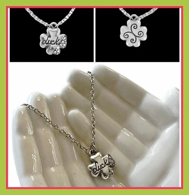 Collar trébol trébol reversible Brighton Delight Luck Petite nuevo con etiquetas $42 Foto 1 de 4