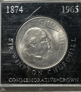Vintage 1965 Rare Churchill commemorative coin (no face value) with case. Bx12 - Picture 1 of 4