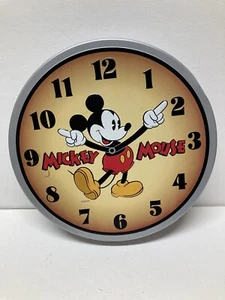 Mickey Mouse Clock Lollipop Tin Canister Series 1996 Empty - Picture 1 of 4