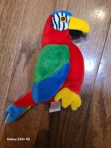 Ty Beanie Baby Jabber Der Papagei tropischer Vogel #312. DOB 10-10-97. - Bild 1 von 4
