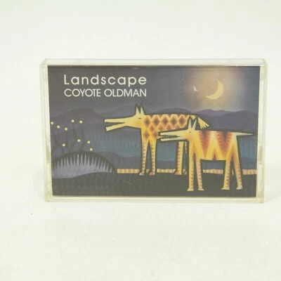 Coyote Oldman Landscape Cassette Tape Native American Flute Ambient - Image 1 of 3