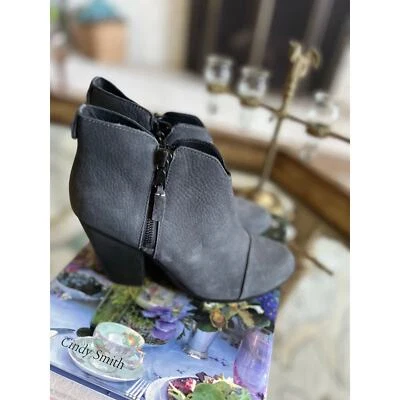 Rag & Bone Suede Margot Boot Charcoal Gray Women’s 37.5 - Image 1 of 4