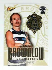 2023 Select AFL Oro Brownlow Predictor BPG34 Tom Stewart Gatos Geelong - Imagen 1 de 3