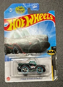 Hot Wheels Batman Classic TV Series Batmobile - BLUE - Picture 1 of 1