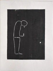 Osmar Osten /Holzschnitt/ handsigniert /Edition Griffelkunst 286 B3 - Picture 1 of 1