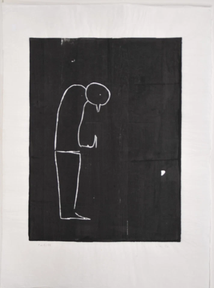 Osmar Osten /Holzschnitt/  handsigniert /Edition Griffelkunst 286 B3 - Bild 1 von 1