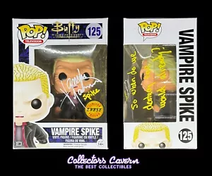 Funko POP firmato James Marsters - Buffy - Vampire Spike (Chase) - JSA COA - Foto 1 di 8