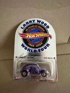 2004 Hot Wheels Purple VW Bug Larry Wood World Tour Volkswagen V48 - Picture 1 of 1