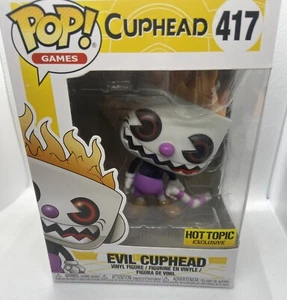 Funko Pop Spiele! Cuphead: Evil Cuphead #417 heißes Thema exklusiv - Bild 1 von 7