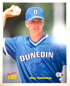 Roy Halladay Signed Auto 8x10 Photo Beckett BAS AB10775 Phillies HOF NICE - Picture 1 of 4