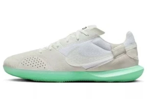 Nike Streetgato Indoor Soccer Shoes Green Glow White DC8466-102 Mens Size 7-9.5 - Picture 1 of 8