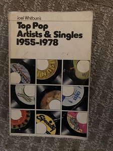 Joel Whitburn's Top Pop Artists & Singles, 1955-1978 softcover - Picture 1 of 3