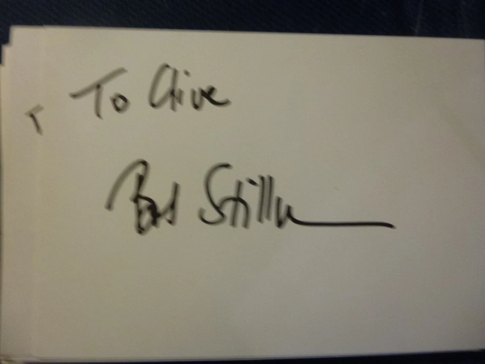 Allegra's Window Star Trek Voyager The Good Wife BOB STILLMAN hand signed card - Image 1 of 1