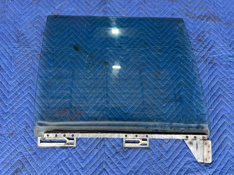 Volvo 740 940 1989-1995 sedán pasajero trasero puerta derecha ventana vidrio OEM #3855EM Foto 1 de 4