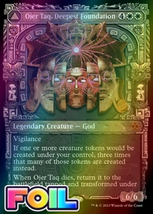 x1 Ojer Taq Deepest Foundation Temple of Civilization LCI MTG 314 FOIL SHOWCASE - Bild 1 von 1