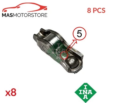 SCHLEPPHEBEL MOTORSTEUERUNG INA 422 0225 10 8PCS A FÜR BMW 3,5,1,4,6,X3,X5,Z4,2 - Image 1 of 4
