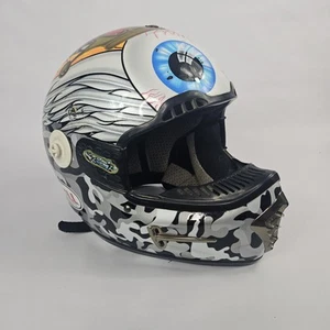 Mike Metzger Bell Moto 7 Replica Helmet YOUTH Medium - Picture 1 of 13