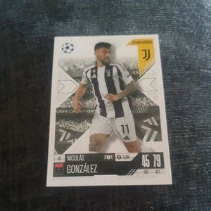 💥Nicolas Gonzalez SQUAD UPDATE Card # 31 Topps Match Attax EXTRA 2025 Juventus - Bild 1 von 2