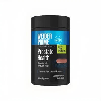 Weider Prime Prostate Health con Saw Palmetto, 120 Cápsulas Exp: 11/2026 Foto 1 de 2