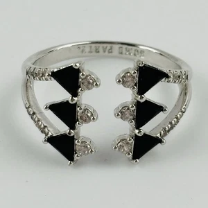 Bomb Party “Modern Elegance” RBP6648 Rhodium Plating Ring Size 11 - Picture 1 of 3