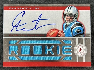 CAM NEWTON 2012 Panini Totally Certified #207 RC RPA Patch On Card Auto /175 - Image 1 of 2