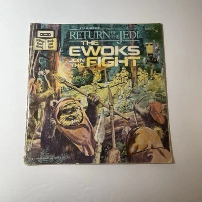 El Retorno del Jedi Los Ewoks se unen a la lucha Libro de cuentos de colección 24 páginas Leer a lo largo Foto 1 de 4