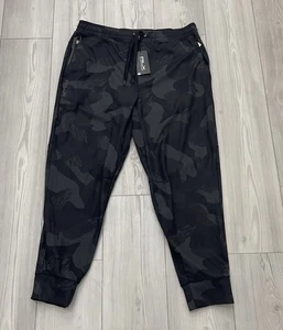 Polo Ralph Lauren RLX Golf Warp Tech Jersey Knit Joggers NWT Black Camo L $198 - Picture 1 of 5