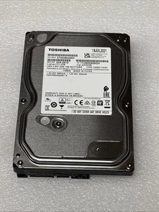 Toshiba DT02ABA200V 2TB SATA 6.0Gb/s, 3.5" Internal Hard Drive for PC, CCTV, DVR - Afbeelding 1 van 8