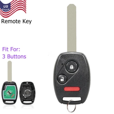 Mando a distancia de reemplazo para Honda Fit 2007 2008 OUCG8D-380H-A 3 botones Foto 1 de 4