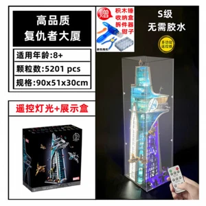 Juego de luces LED 5201 juguetes divertidos prácticos de alta dificultad modelo de construcción Avengers hágalo usted mismo - Imagen 1 de 9