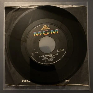 CONNIE FRANCIS 7” YOUR OTHER LOVE / Whatever Happened To Rosemarie 45rpm Vinyl - Imagen 1 de 3
