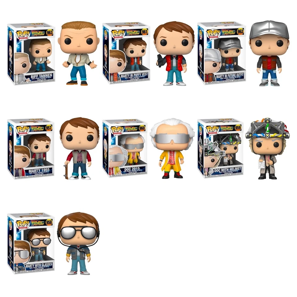 FUNKO POP Movies Series: Back to the Future VINYL FIGURES CHOOSE YOURS! - Immagine 1 di 1