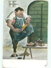 Pre-Linen Fashion MAN SPIT SHINING PAIR OF LADIES BOOTS : make an offer AB8701
