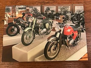 Spitfire vintage, estrella fugaz. Postal del Museo Nacional de Motocicletas Sloper BSA - Imagen 1 de 4