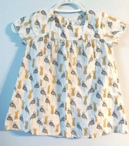 Toddler Girls 4 Yrs Flamingo Pineapple Print Summer Dress Gingerlilly Australia - Picture 1 of 7