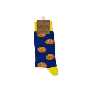 A Small Piece Of Sweden Mens Cinnamon Roll Socks 41-45 - Picture 1 of 4