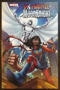 Ms Marvel & Moon Knight 1 Nauck Variant WalMart Exclusive NM!!๐๐๐ฅ - Picture 1 of 10